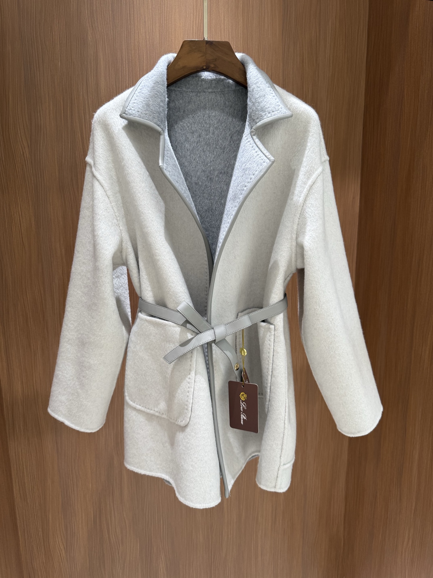 Loro Piana Inspired Reversible Wool & Cashmere Jacket - Chic Color Block Design 7 i1756808069446 1024 0 5