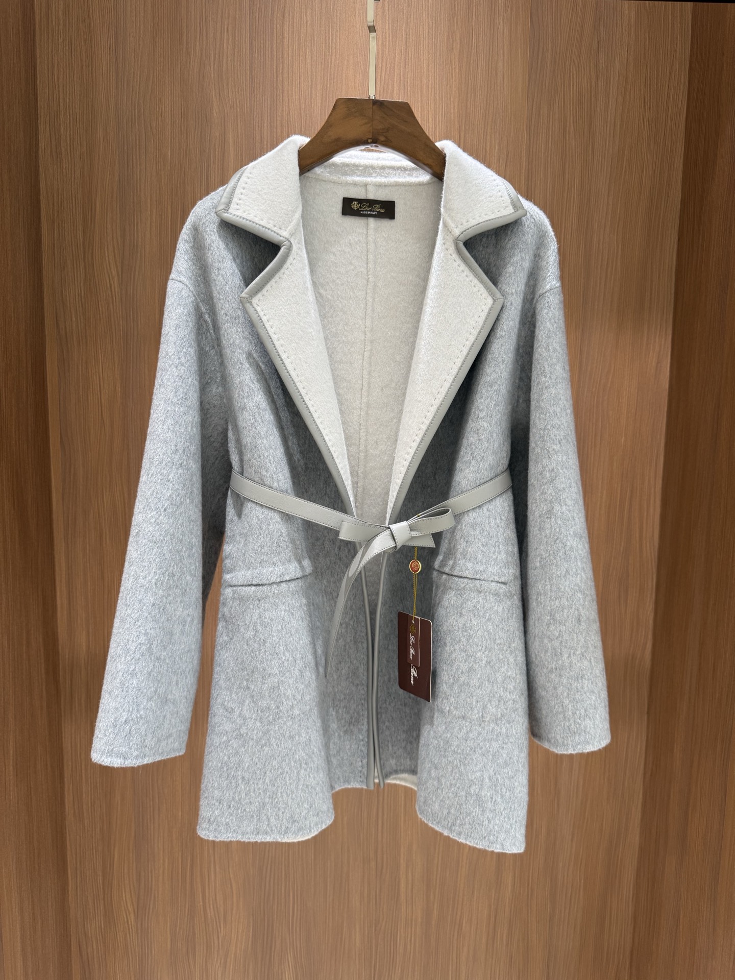 Loro Piana Inspired Reversible Wool & Cashmere Jacket - Chic Color Block Design 3 i1756808069494 7885 0 0