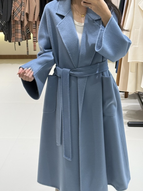 Max Mara Wool Blend Wrap Coat - Elegant and Timeless Style 1 Max Mara Wool Blend Wrap Coat - Elegant and Timeless Style