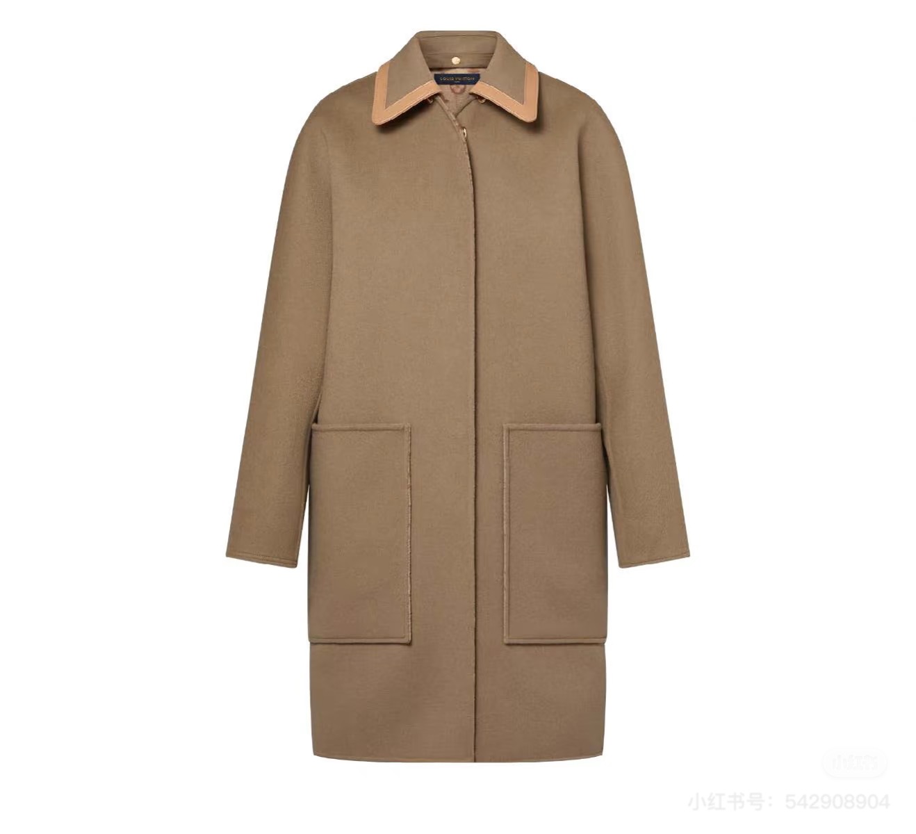 Louis Vuitton Wool Blend Coat - Timeless Elegance in Every Stitch