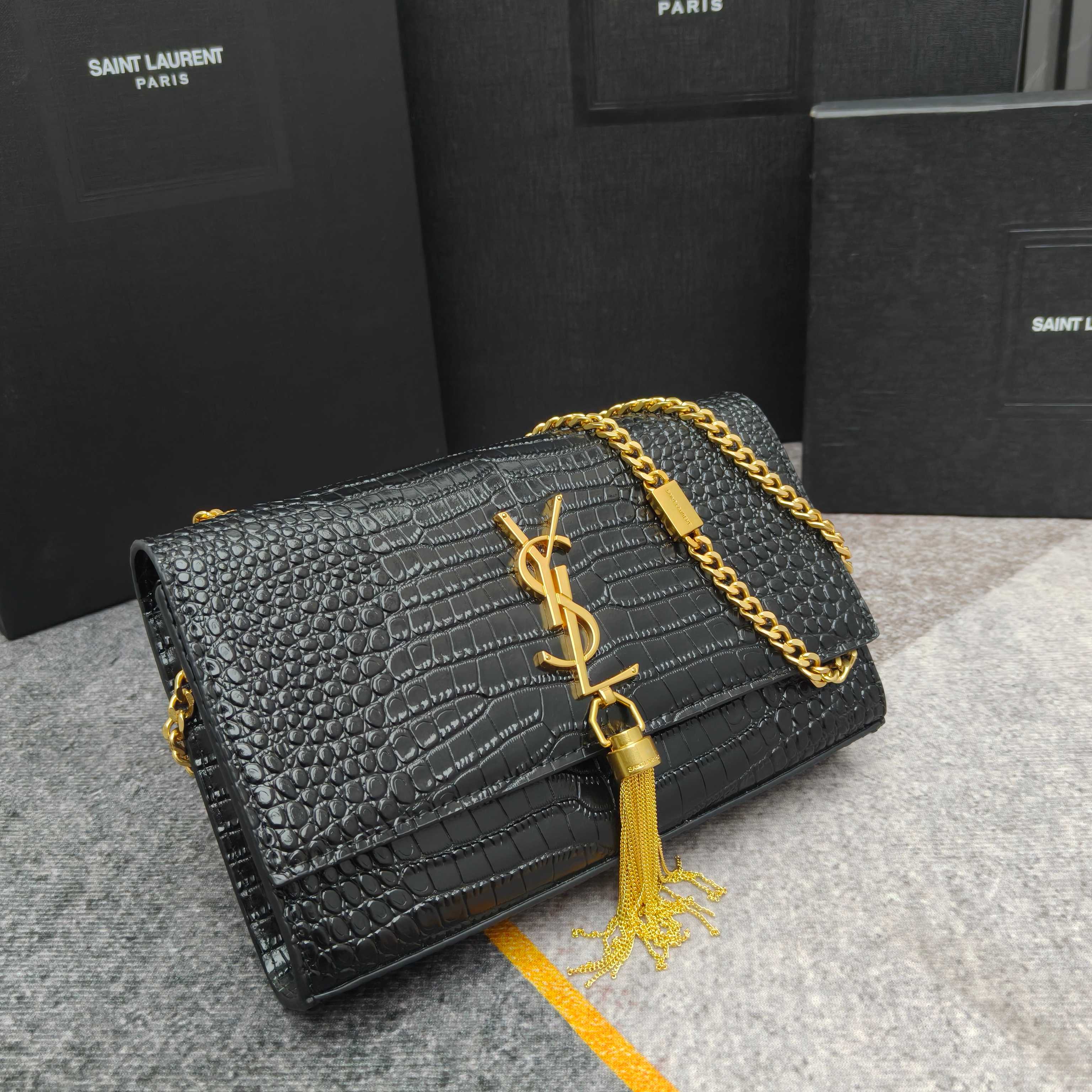 YSL💟SAINT LAURENT SLP💟时尚博主chiara Ferragni 各大明星同款🇬🇧金属