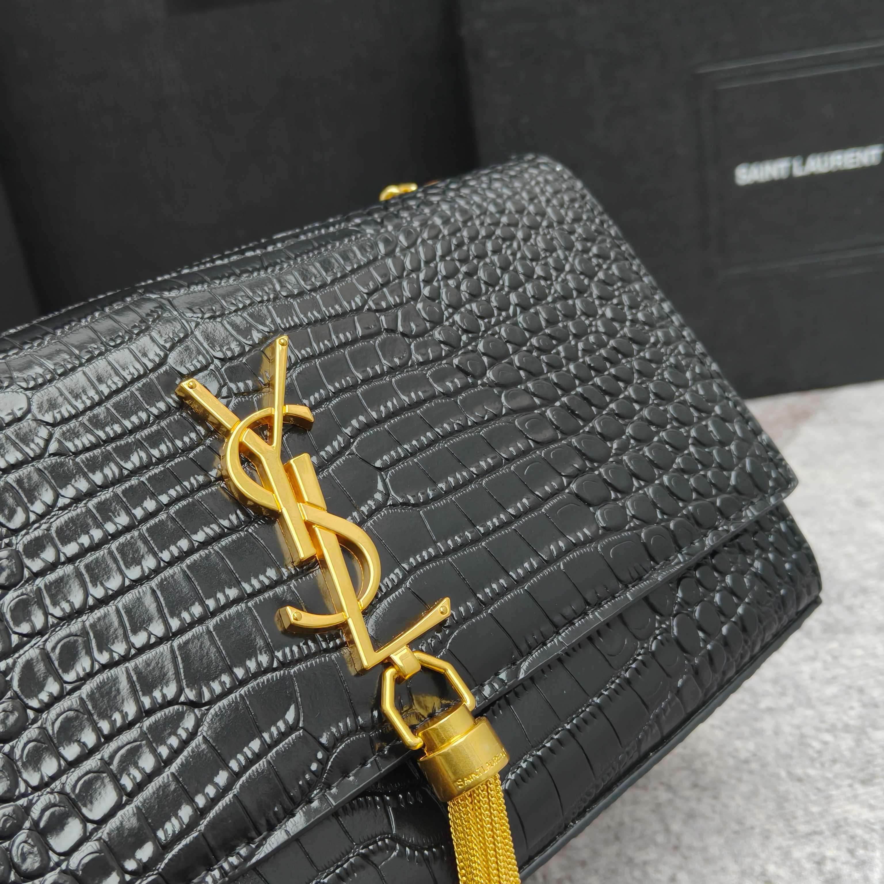 YSL💟SAINT LAURENT SLP💟时尚博主chiara Ferragni 各大明星同款🇬🇧金属