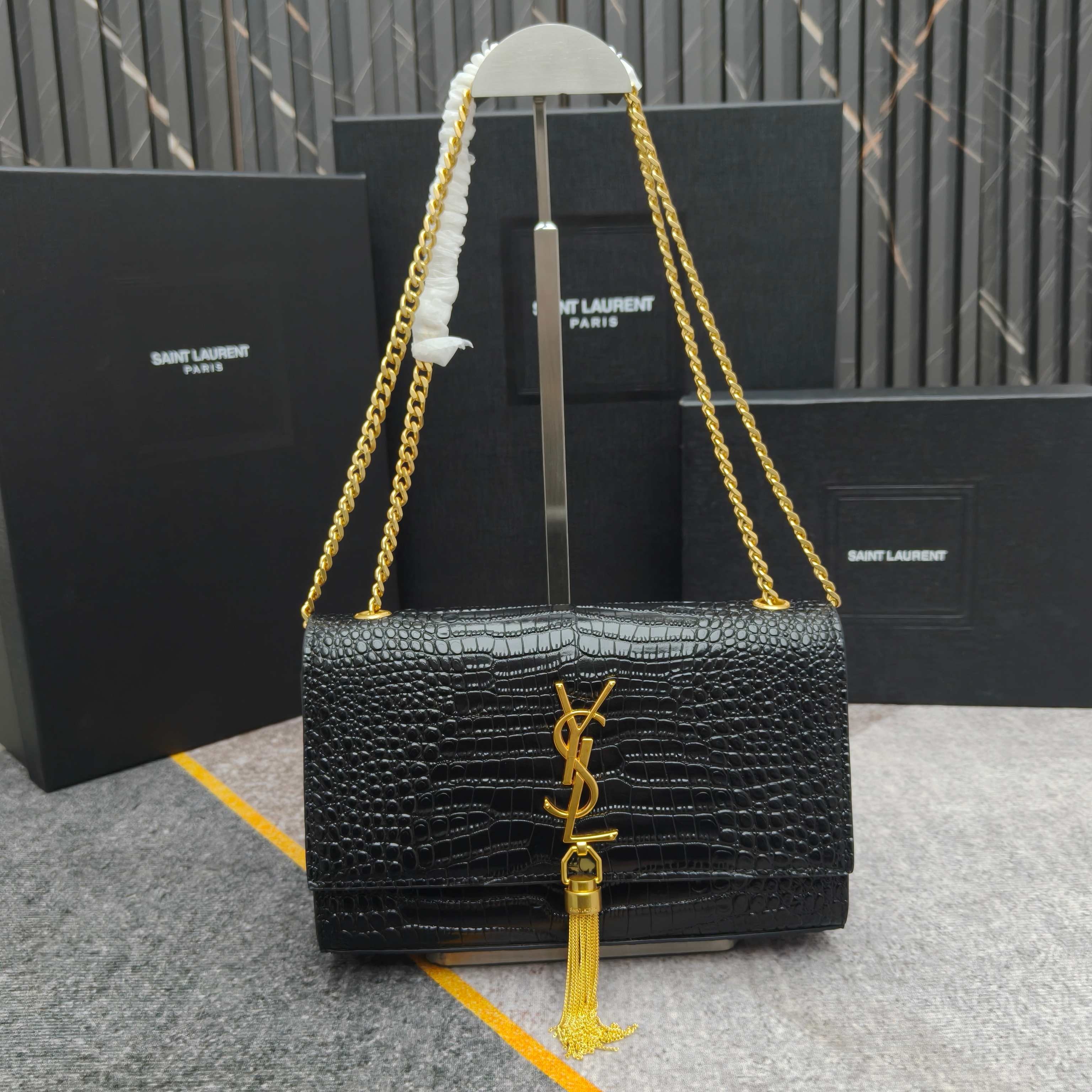 YSL💟SAINT LAURENT SLP💟时尚博主chiara Ferragni 各大明星同款🇬🇧金属