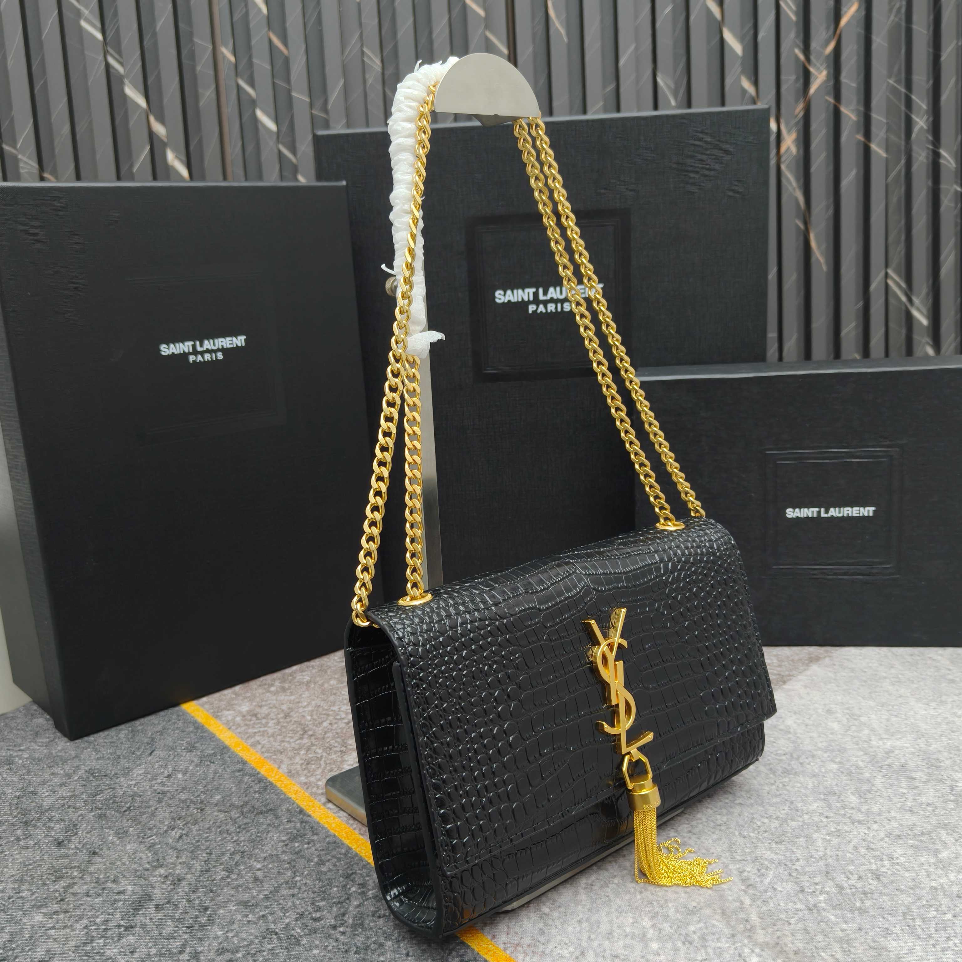 YSL💟SAINT LAURENT SLP💟时尚博主chiara Ferragni 各大明星同款🇬🇧金属