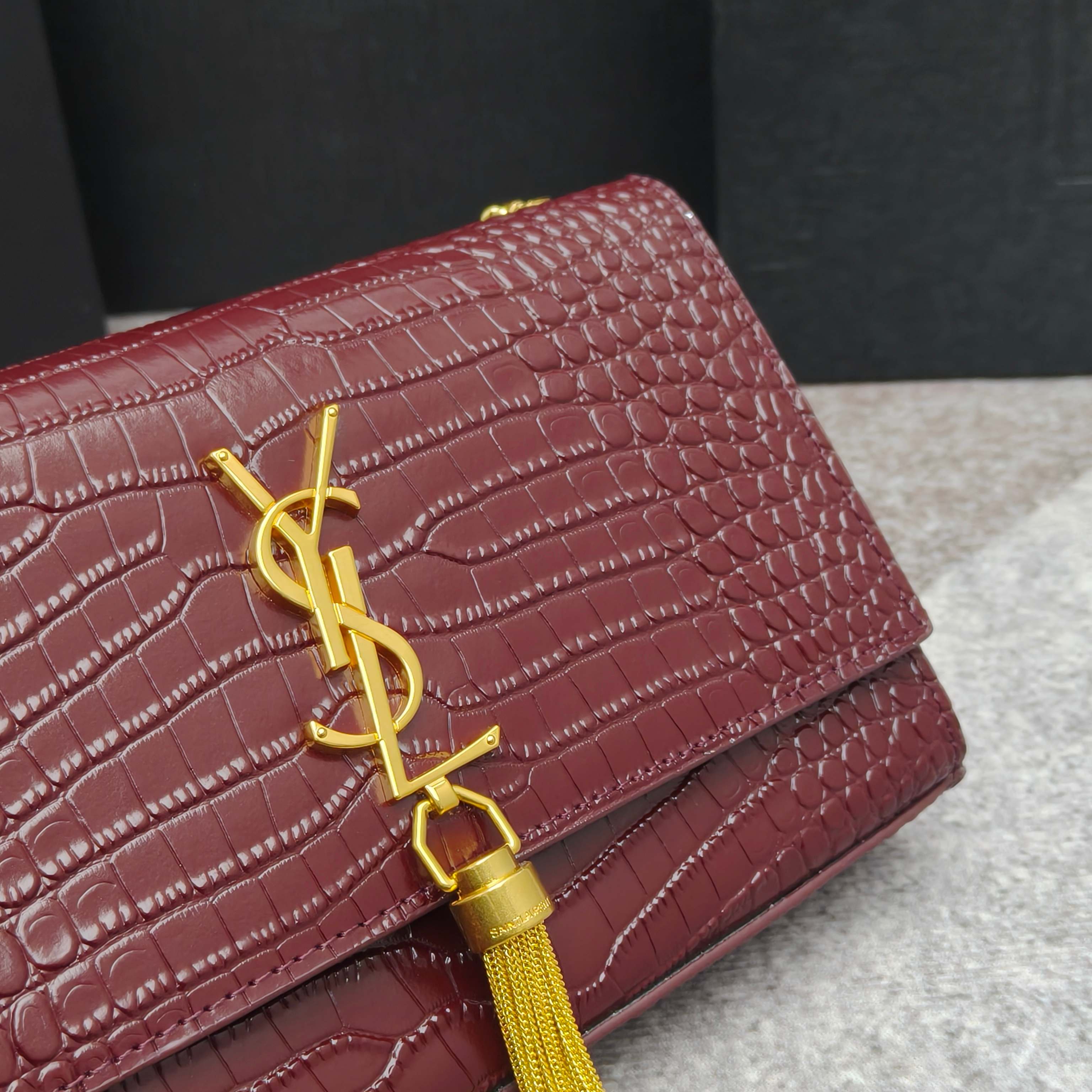 YSL💟SAINT LAURENT SLP💟时尚博主chiara Ferragni 各大明星同款🇬🇧金属