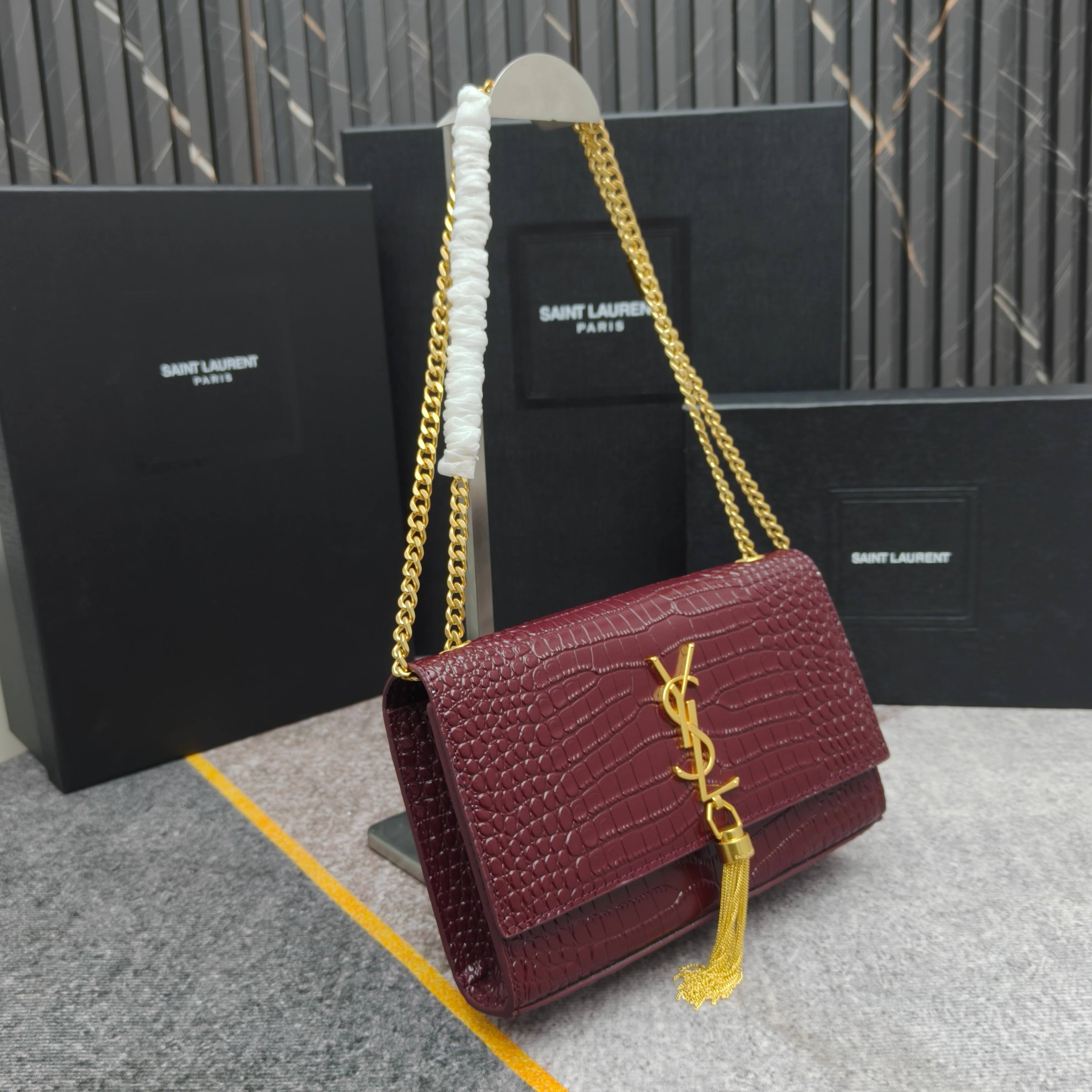 YSL💟SAINT LAURENT SLP💟时尚博主chiara Ferragni 各大明星同款🇬🇧金属