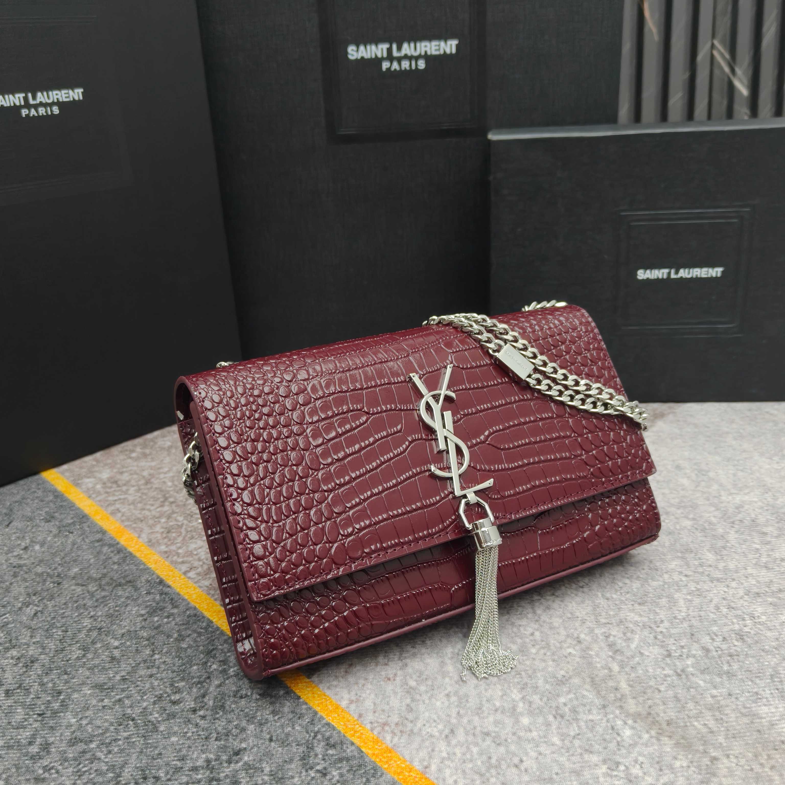 YSL💟SAINT LAURENT SLP💟时尚博主chiara Ferragni 各大明星同款🇬🇧金属