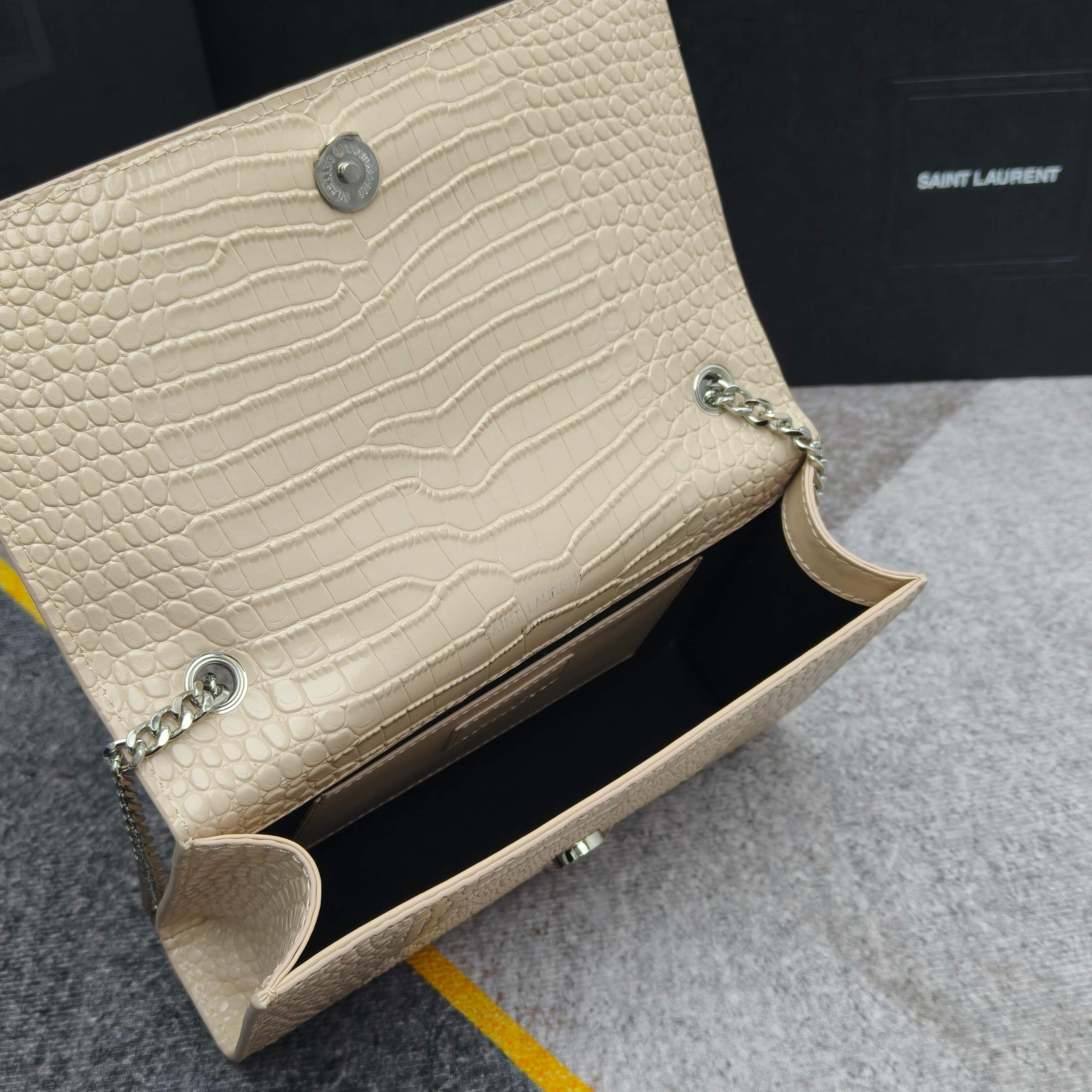 YSL💟SAINT LAURENT SLP💟时尚博主chiara Ferragni 各大明星同款🇬🇧金属