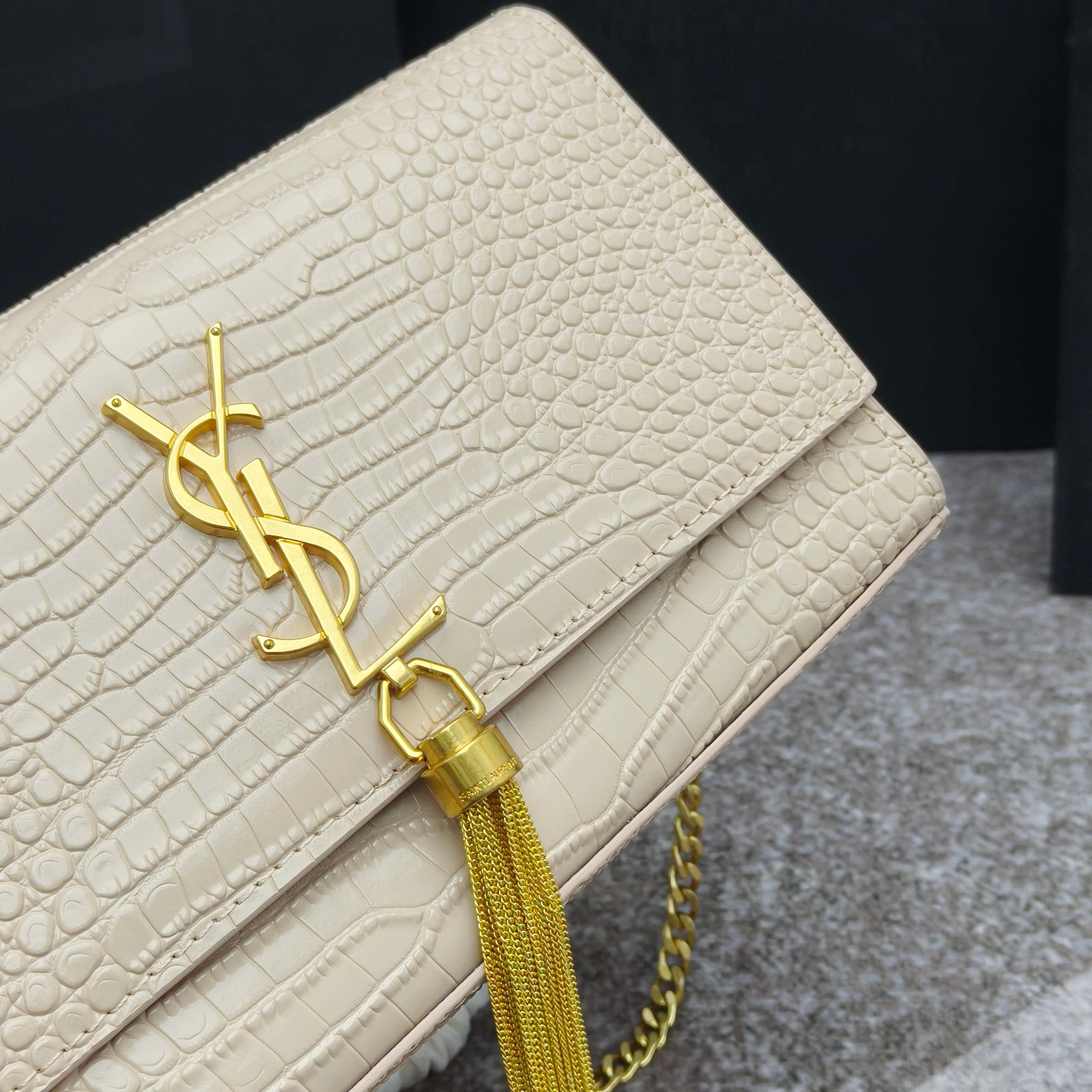 YSL💟SAINT LAURENT SLP💟时尚博主chiara Ferragni 各大明星同款🇬🇧金属