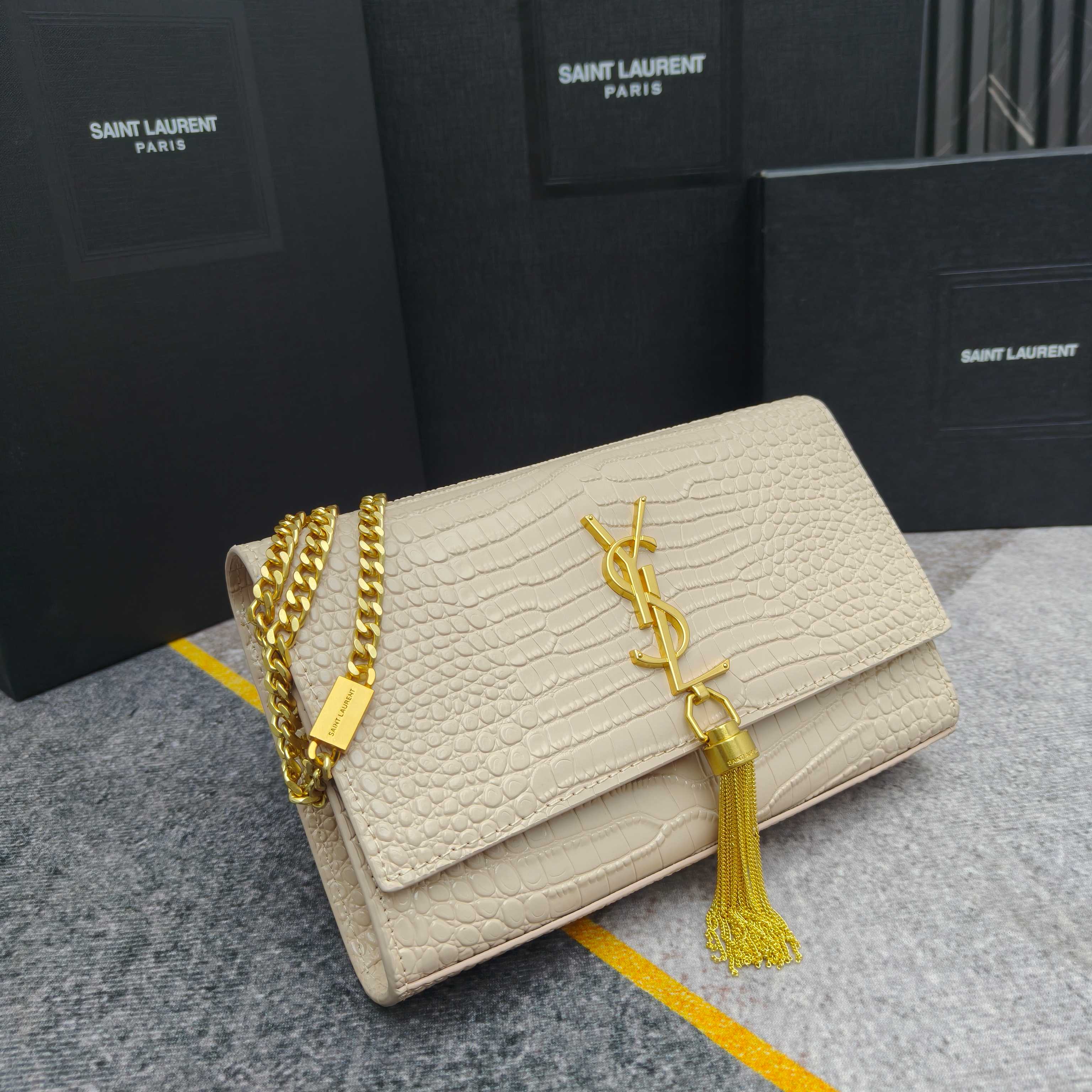 YSL💟SAINT LAURENT SLP💟时尚博主chiara Ferragni 各大明星同款🇬🇧金属