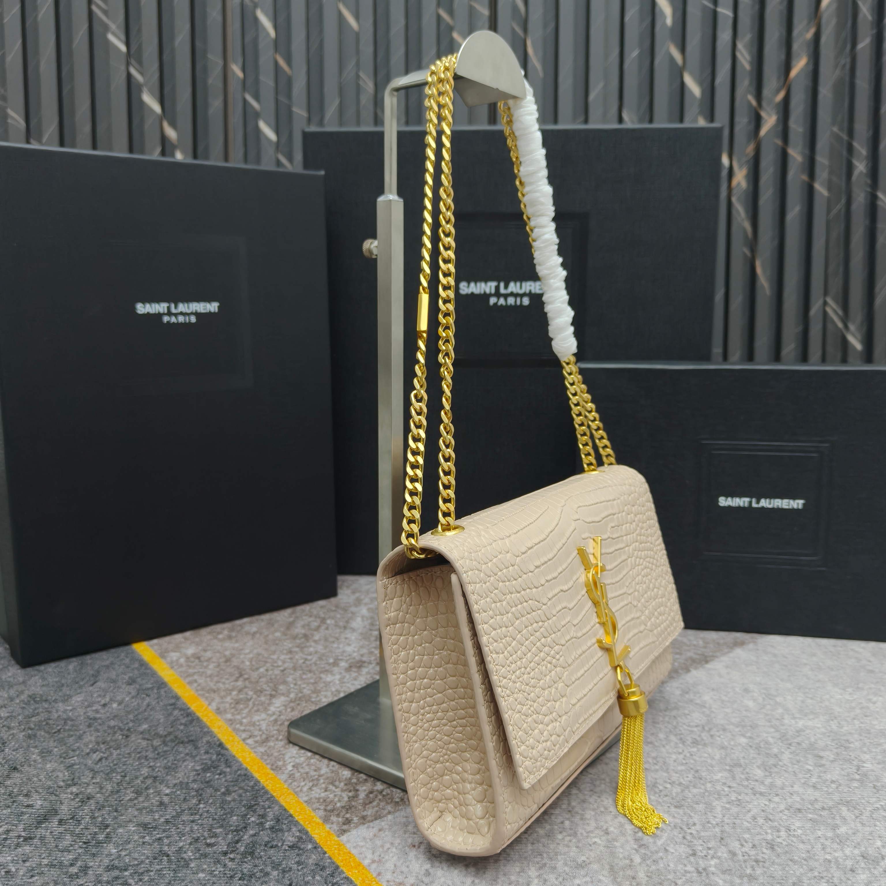 YSL💟SAINT LAURENT SLP💟时尚博主chiara Ferragni 各大明星同款🇬🇧金属