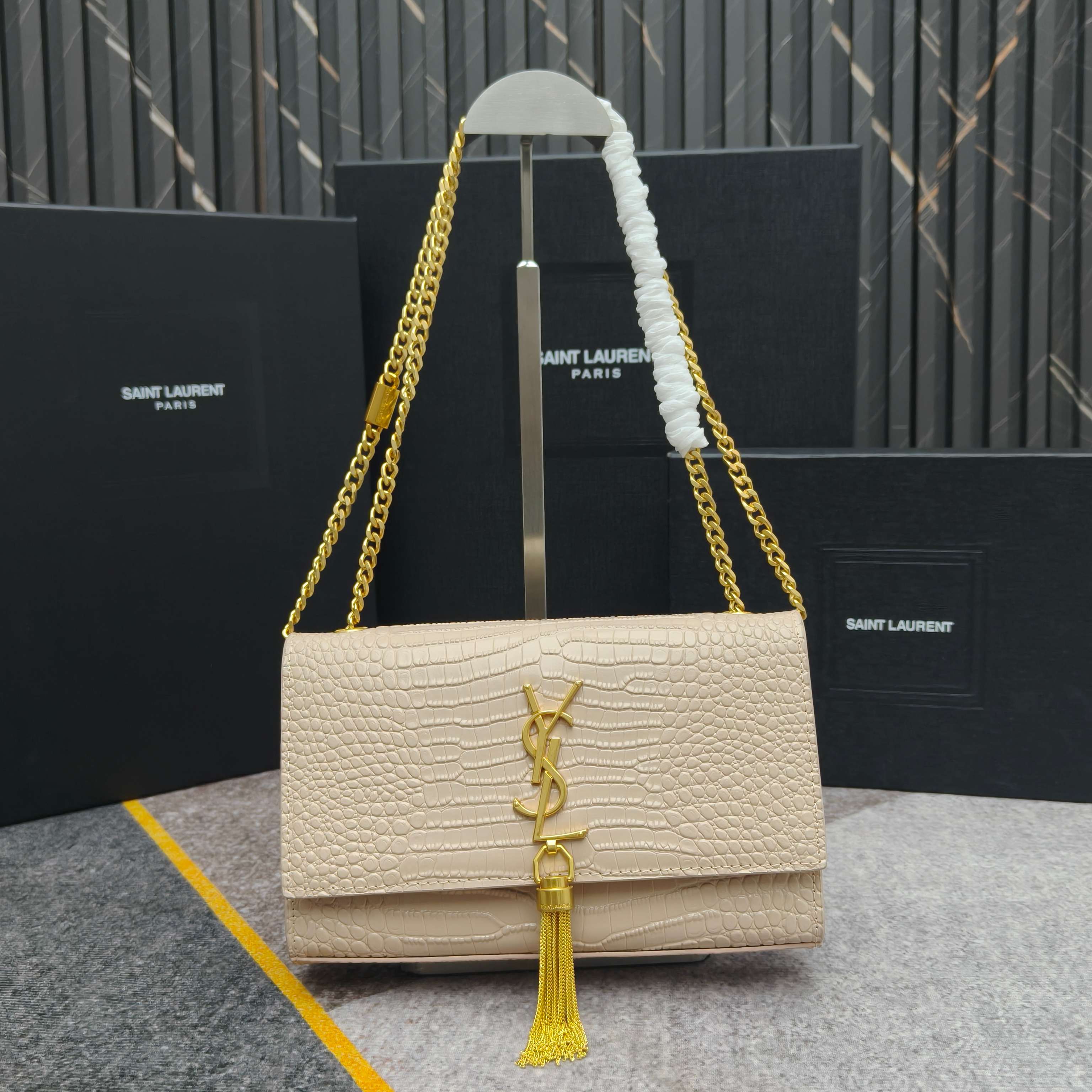 YSL💟SAINT LAURENT SLP💟时尚博主chiara Ferragni 各大明星同款🇬🇧金属