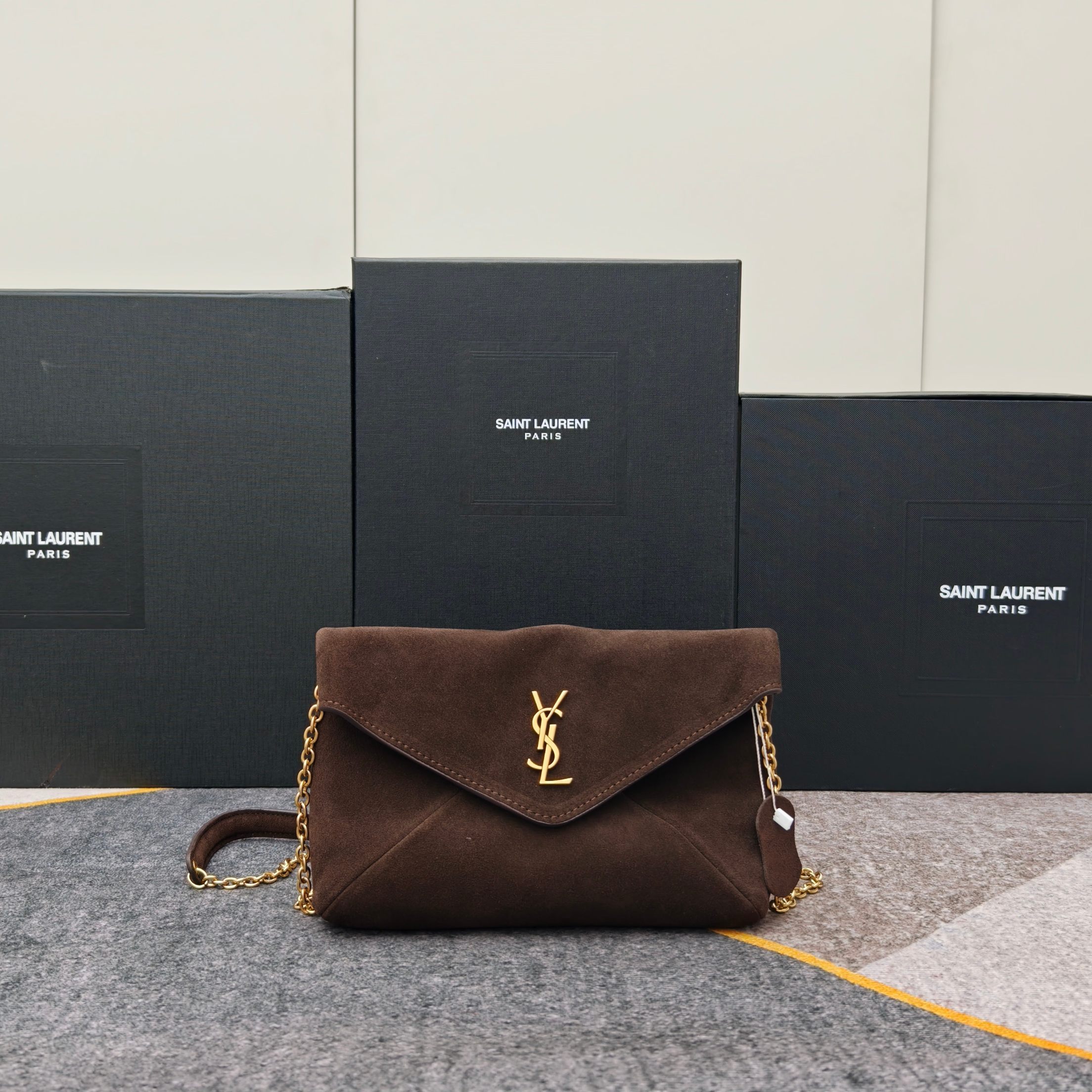 咖啡色大象纹·9003Calypso 新款链条包新款链条包 个性干练，链条可拆卸做手包，手拿效果精致酷飒
