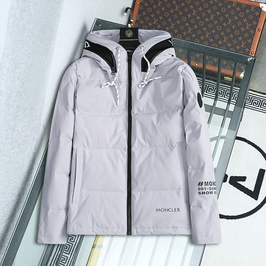 Moncler Acheter
 Vêtements Veste En Duvet AAAA Personnaliser
 Blanc Hommes Coton Nylon Duvet d’oie blanche Peu importe