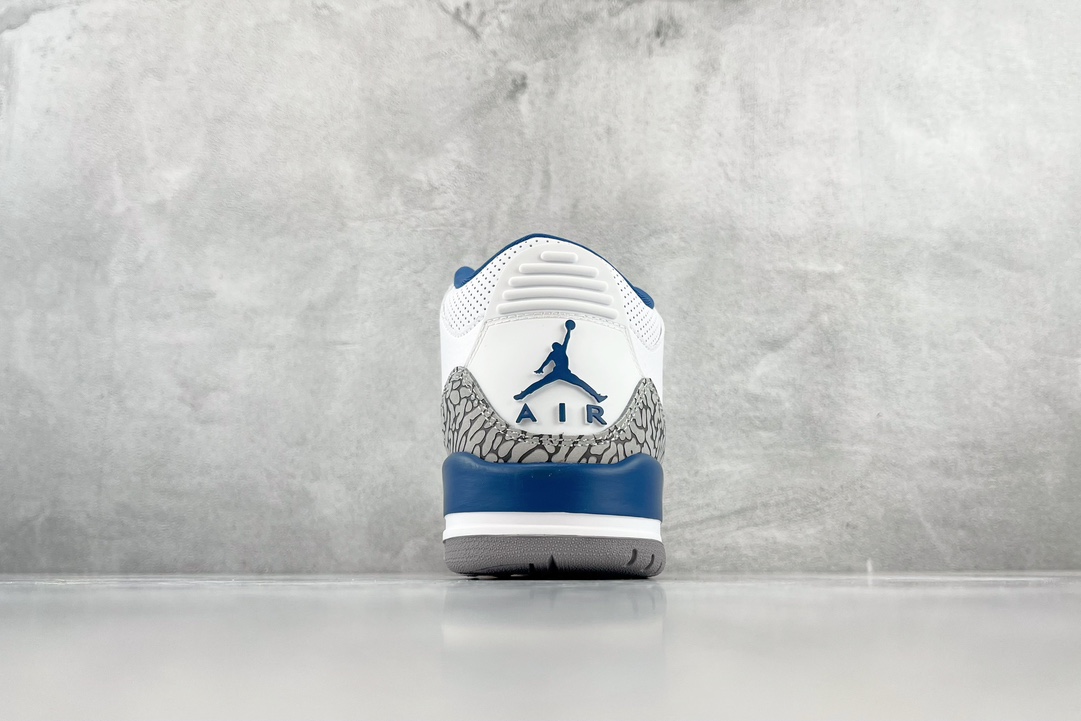 300 最新外贸批次 Air Jordan 3 Retro 白蓝奇才 CT8532-148