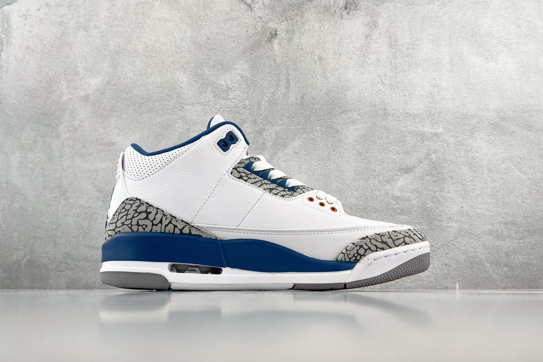 300 最新外贸批次 Air Jordan 3 Retro 白蓝奇才 CT8532-148