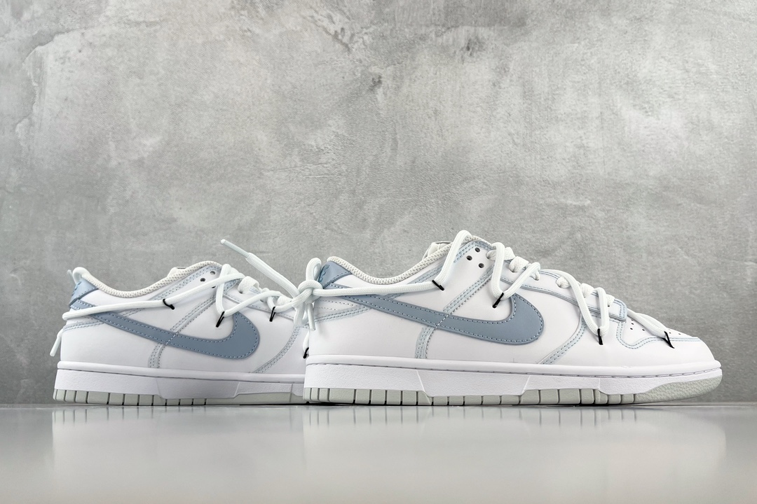 【定制球鞋】 Nike Dunk Low 气泡水母 夏日澄空GS 雾霾蓝 DH9765-102