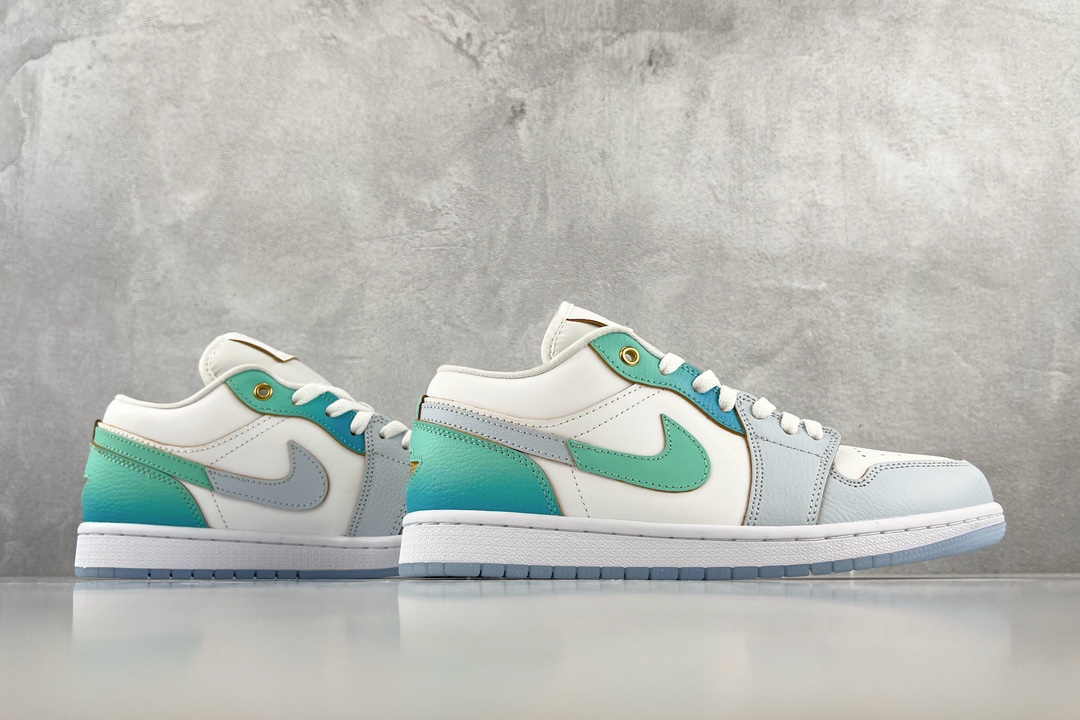 Jordan Air Jordan 1 Low SE ”Emerald Rise”白蓝 FN8899-131