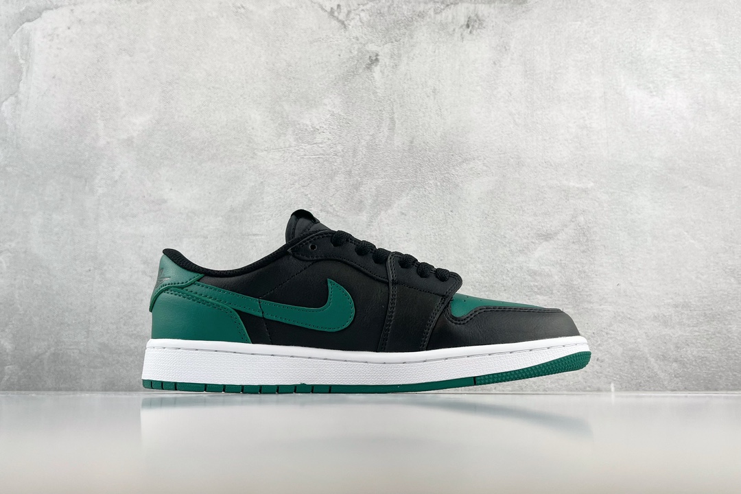 Air Jordan 1 Retro Low OG Black/Green CZ0775-036