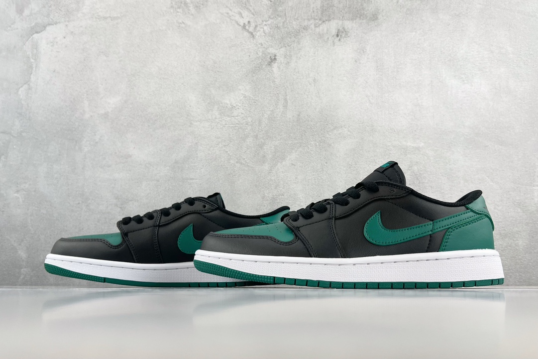 Air Jordan 1 Retro Low OG Black/Green CZ0775-036