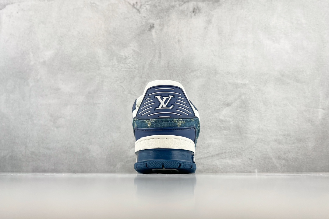 Louis vuitton Trainer blue and white 1A9JGN