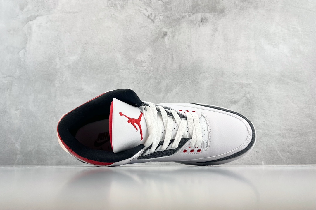 300 最新外贸批次 Jordan Air Jordan 3 retro se denim ”fire red” 火焰红 CZ6431-100