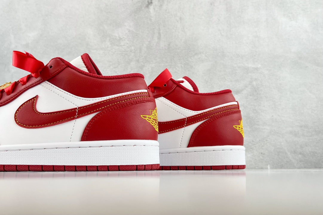 Jordan Air Jordan 1 low ”cardinai” white and red 553558-607