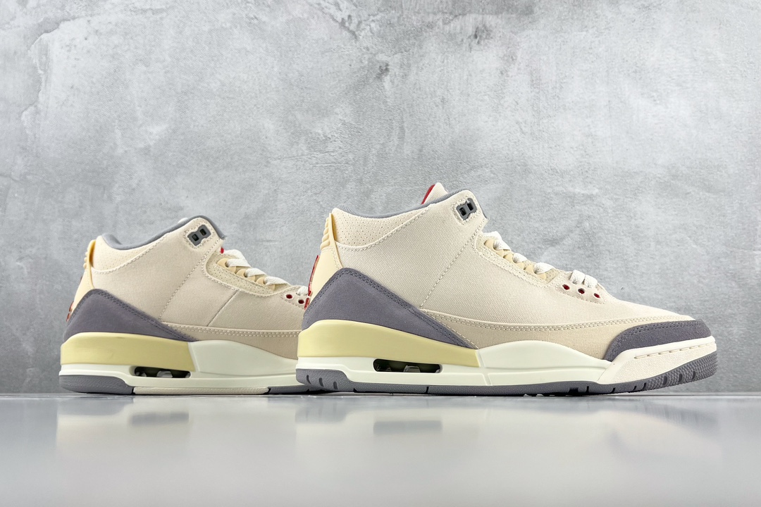 300 最新外贸批次 Jordan Air Jordan 3 retro se ”muslin” 棉布 米白 DH7139-100