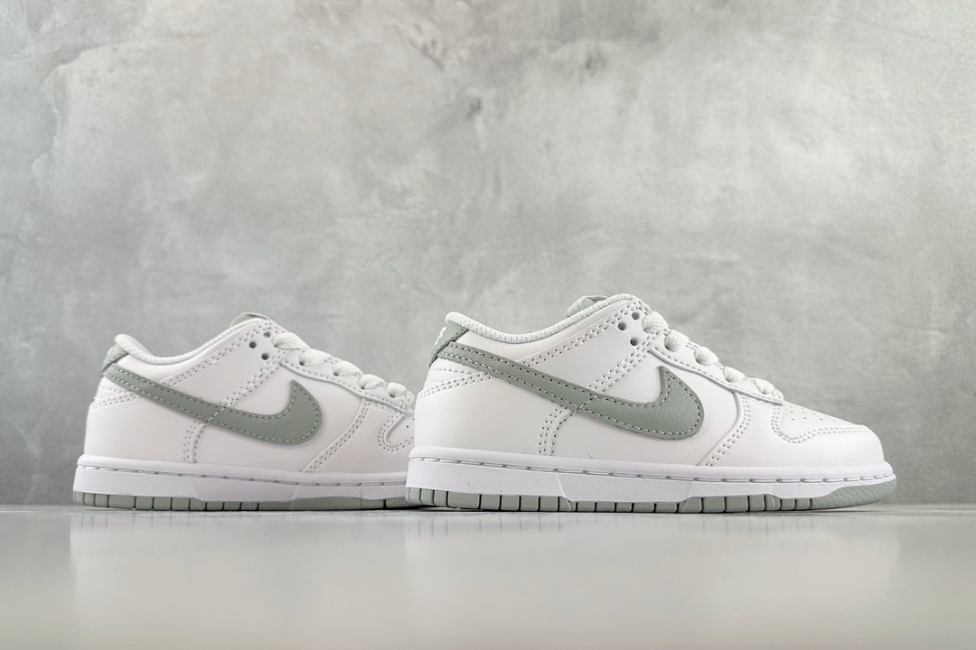 180 大厂出品 中童 Nike Dunk Low "white Pure Platinum" PS白 DH9756-102