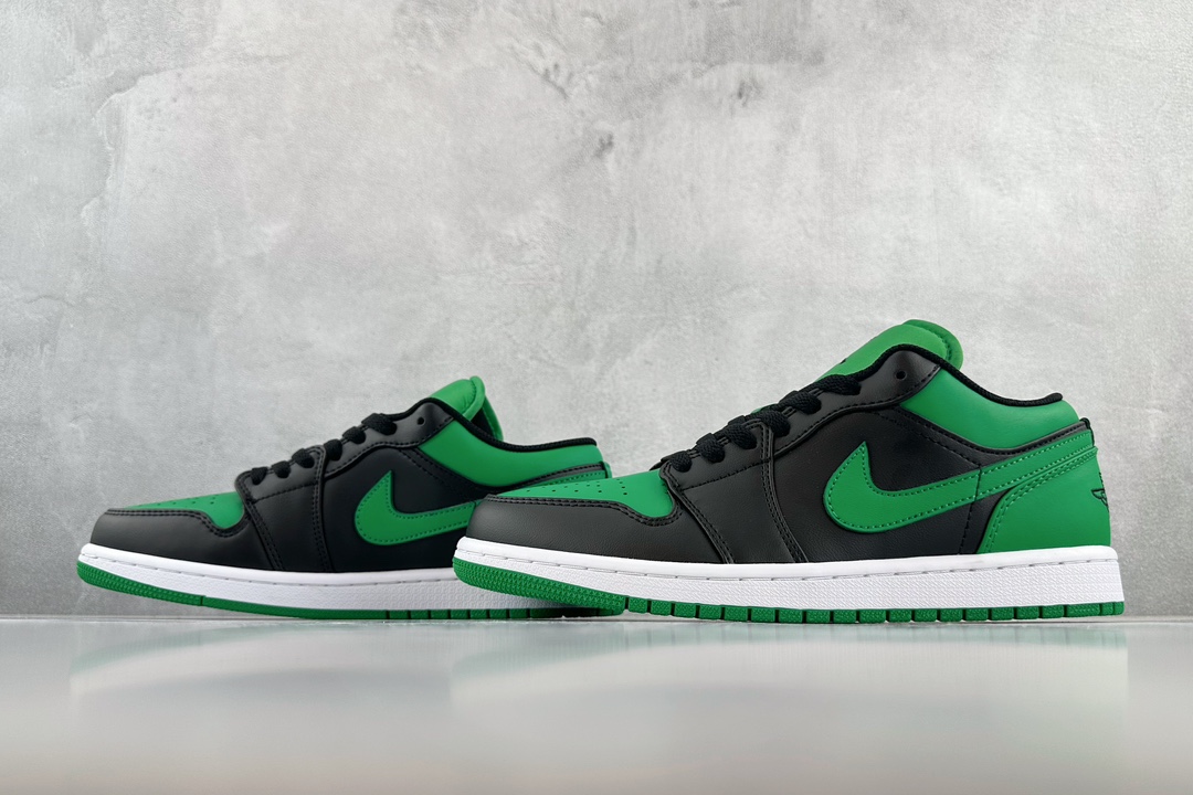 200 Jordan Air Jordan 1 Low "Lucky Green"绿 553558-065