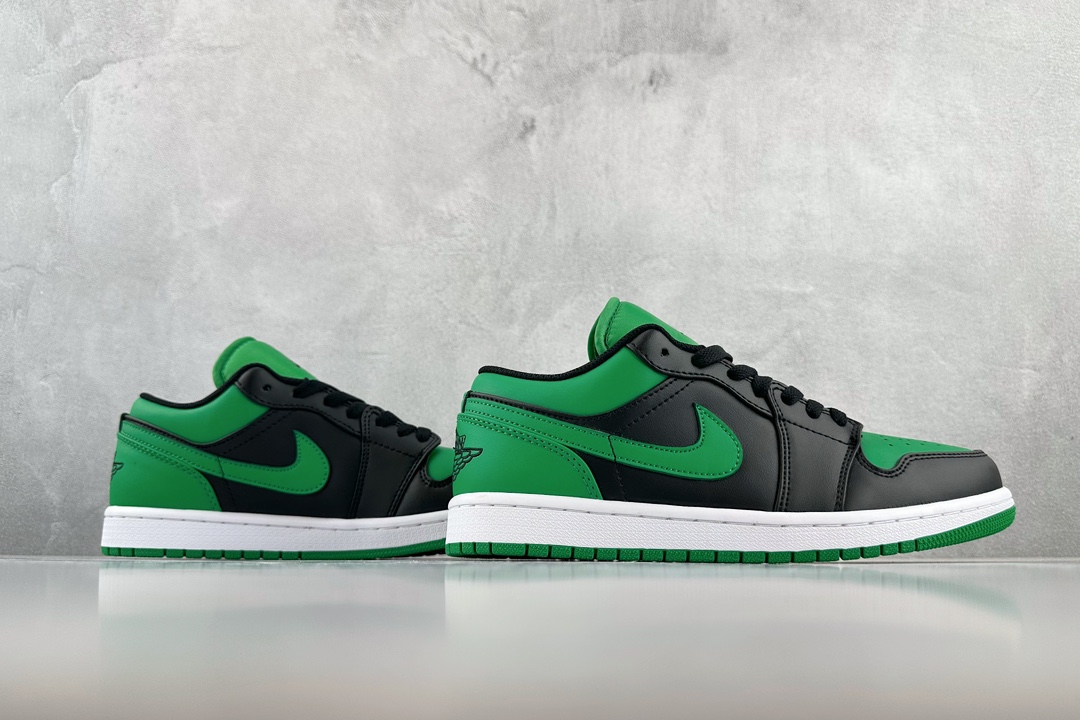 200 Jordan Air Jordan 1 Low "Lucky Green"绿 553558-065