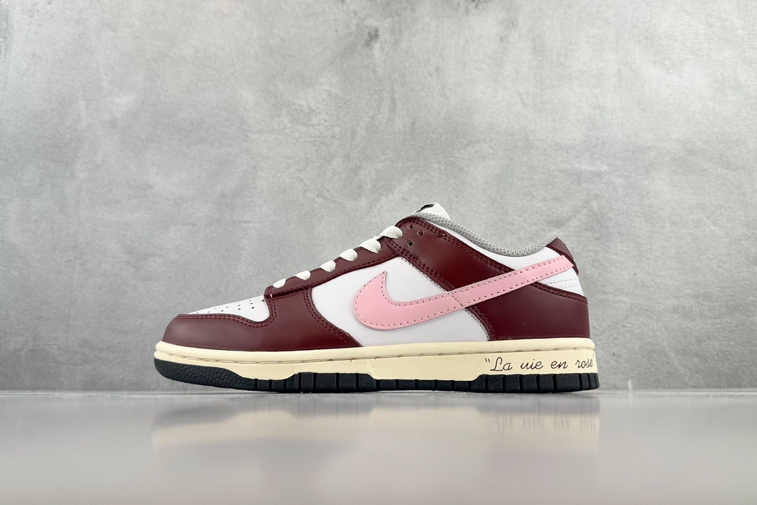 【定制球鞋】Nike Dunk Low 气泡水母 玫瑰枪手 车厘子色情人节 FD4623-131