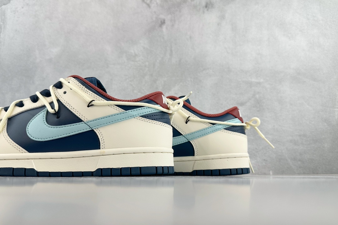 260 纯原【定制球鞋】Nike Dunk Low 蒸汽木偶 蓝色多瑙河 米蓝色 DD1503-602