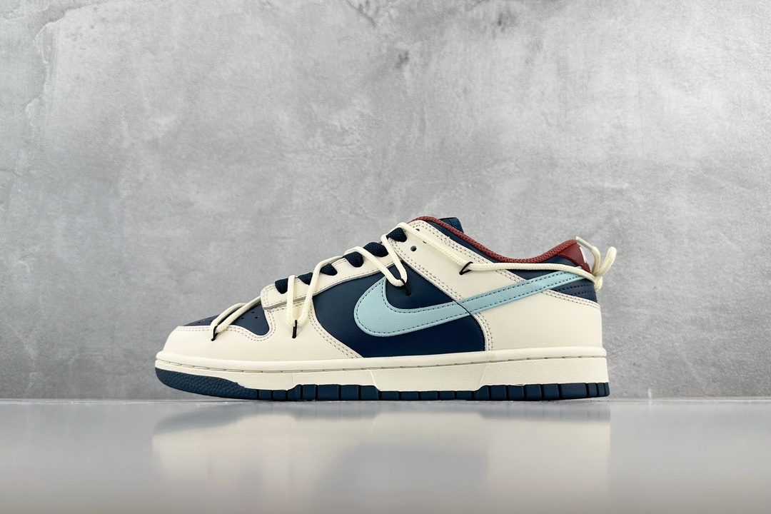 260 纯原【定制球鞋】Nike Dunk Low 蒸汽木偶 蓝色多瑙河 米蓝色 DD1503-602