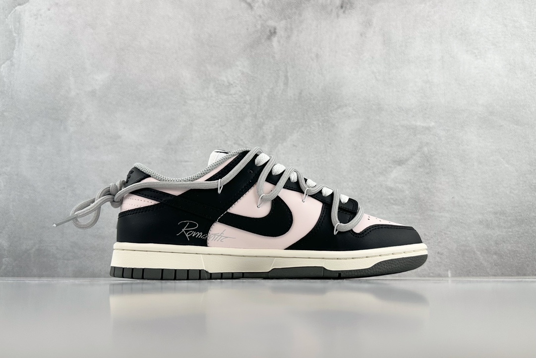 260 纯原【定制球鞋】 Nike Dunk Low 甜心辣妹 情人节 黑粉 DD1503-117