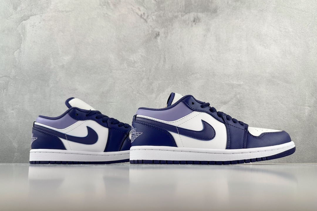 200 外贸批次 Jordan Air Jordan 1 Low Covered In Purple Tones紫色 553558-515