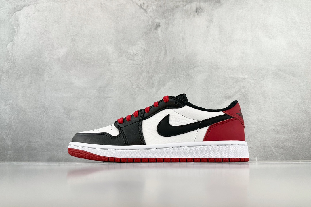 300 巅峰品质 Jordan Air Jordan 1 Low OG “Black Toe” 黑白 CZ0790-106