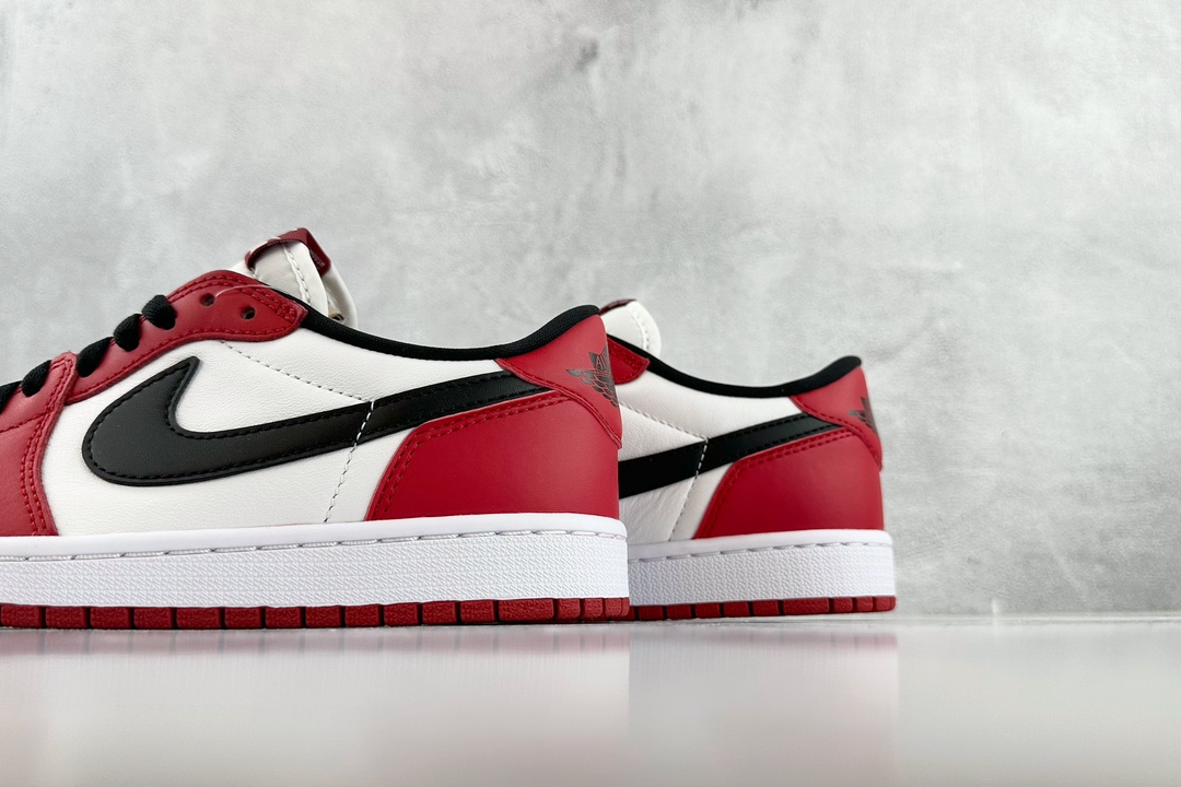 300 巅峰品质 Air Jorden Retro 1 low OG (GS) Chicago 芝加哥 白红 709999-600