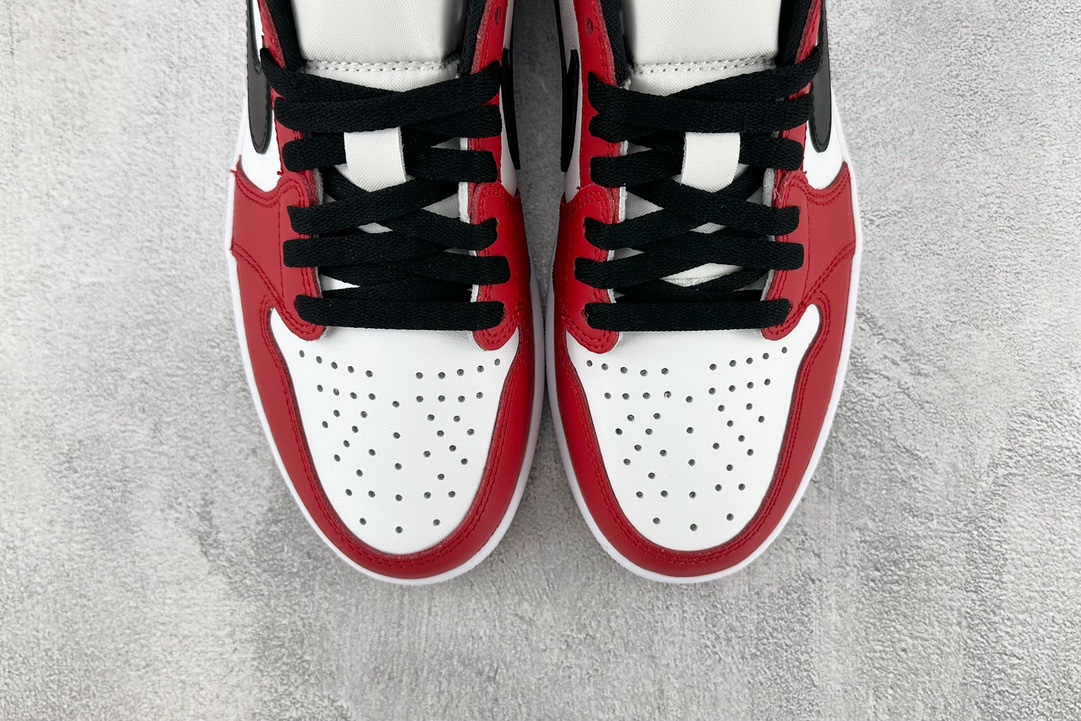 300 巅峰品质 Air Jorden Retro 1 low OG (GS) Chicago 芝加哥 白红 709999-600