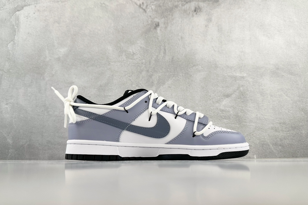 260 纯原【定制球鞋】 Nike Dunk Low 蓝莓汽水 雾霾灰蓝 DD1503-101