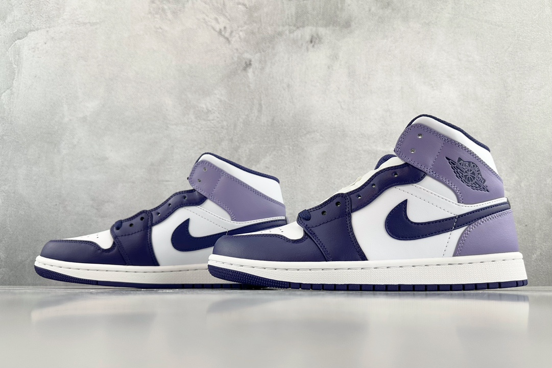 DT 260 Jordan Air Jordan 1 Mid "Blueberry" 白紫 DQ8426-515