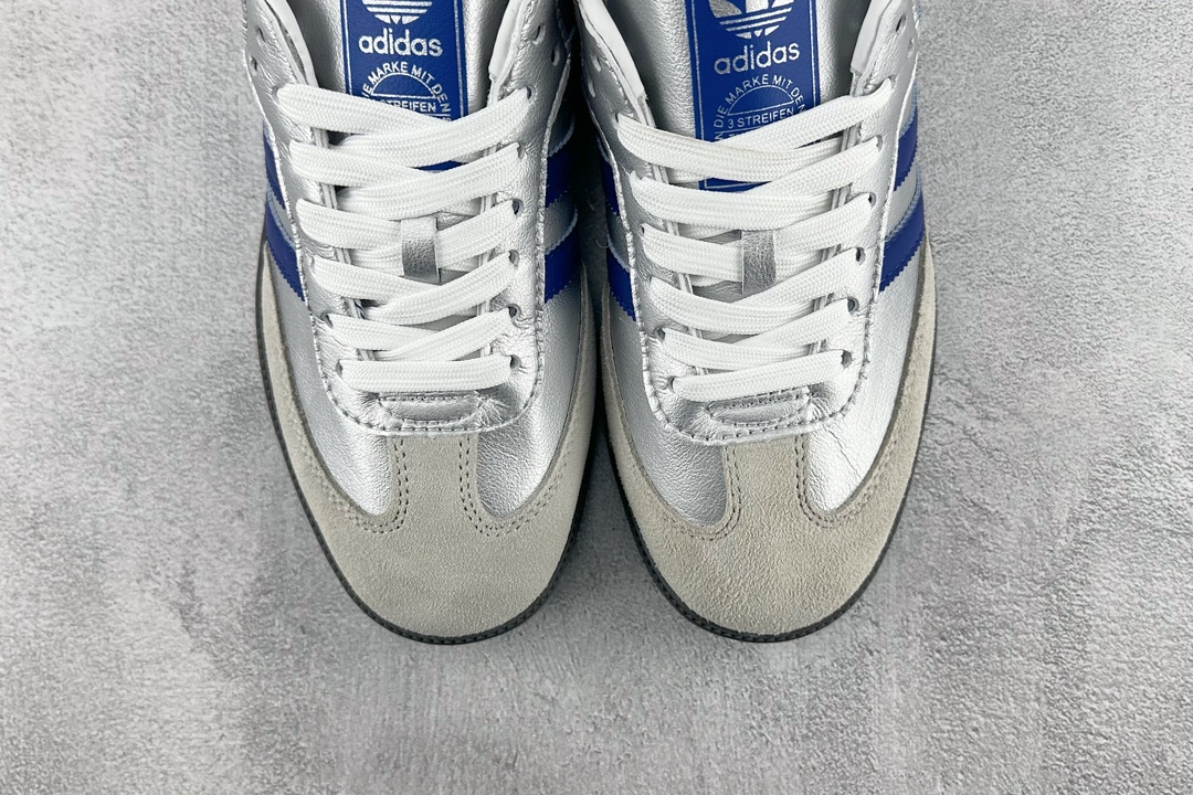 150 出口订单【定制球鞋】 adidas originals Samba OG 莓刻 蔚蓝银河Y2K IG1024