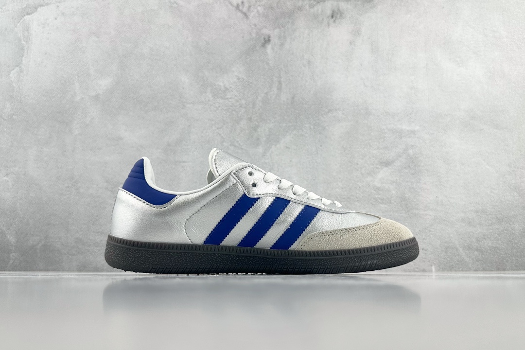 150 出口订单【定制球鞋】 adidas originals Samba OG 莓刻 蔚蓝银河Y2K IG1024