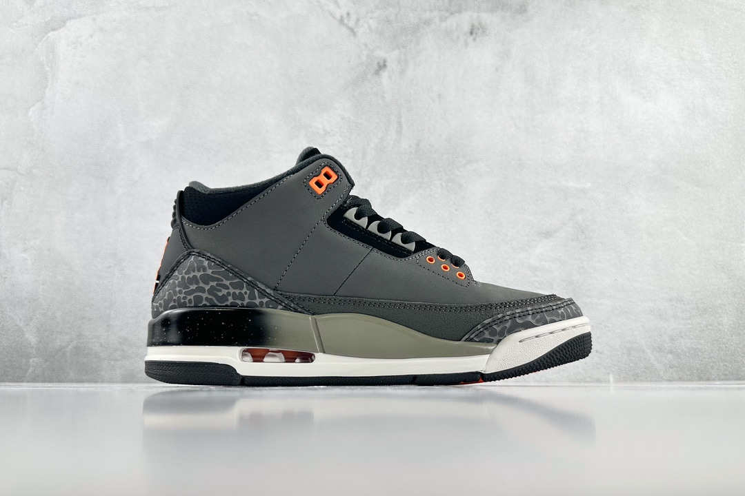 最新外贸批次 Jordan Air Jordan 3 ”Fear” 灰黑色 CT8532-080