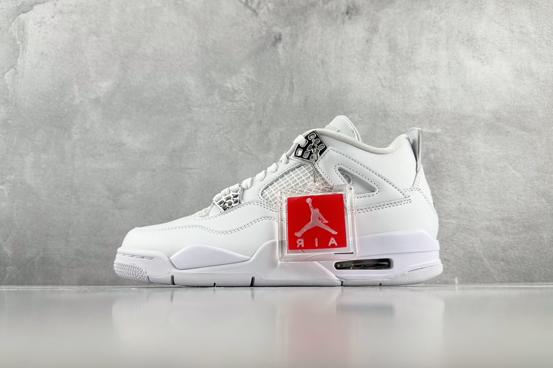 300 Air Jordan 4 Retro “Pure Money”纯白 308497-100