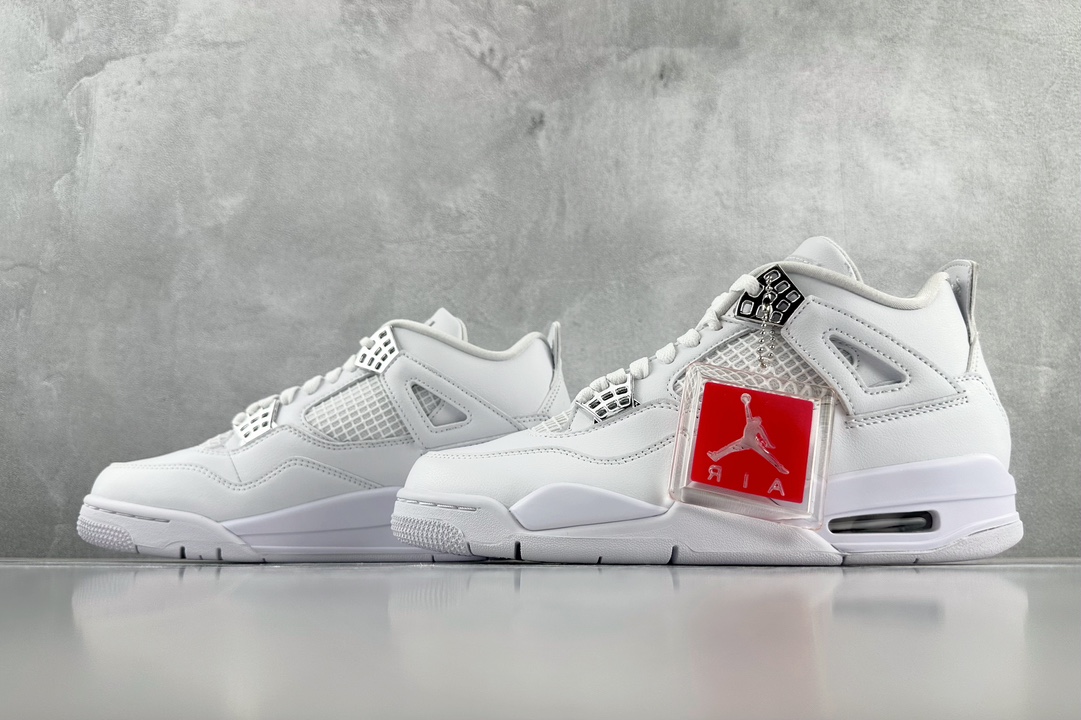 300 Air Jordan 4 Retro “Pure Money”纯白 308497-100