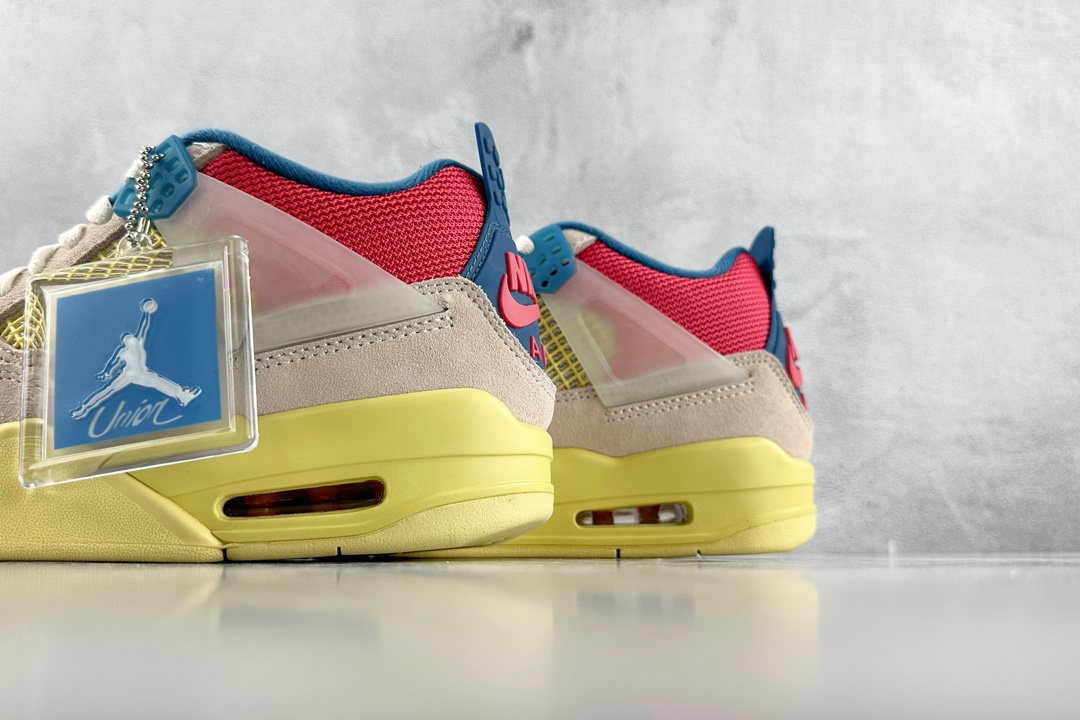 Union LA x Air Jordan 4 ”guava ice” 粉红蓝 DC9533-800