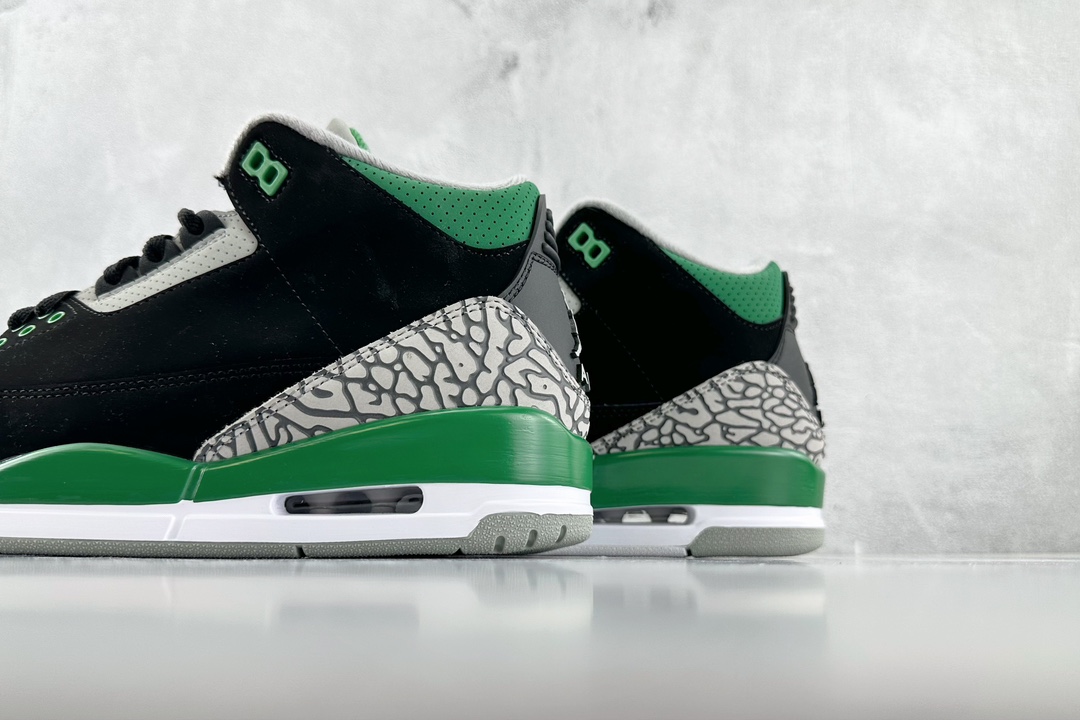 300 Air Jordan 3 Retro “pine green”黑绿 CT8532-030