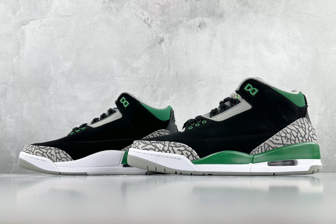 300 Air Jordan 3 Retro “pine green”黑绿 CT8532-030