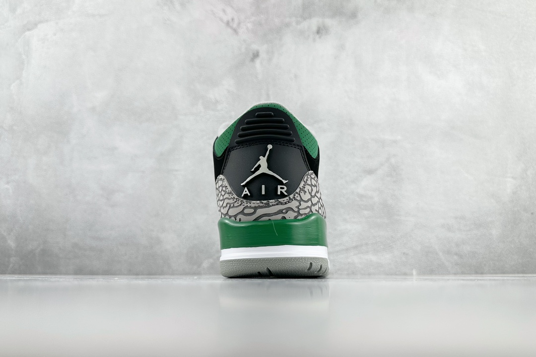 300 Air Jordan 3 Retro “pine green”黑绿 CT8532-030